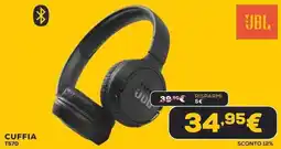 Euronics JBL CUFFIA T570 offerta