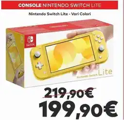 Euronics Nintendo Switch Lite offerta