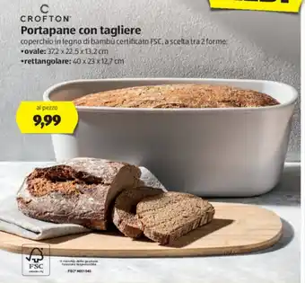 ALDI Crofton Portapane con tagliere offerta