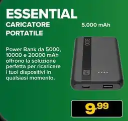 Euronics Essential caricatore portatile offerta