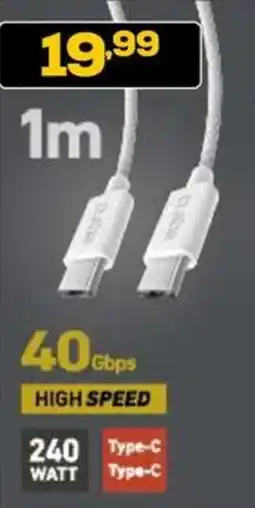 Euronics 40gbps high speed 1m offerta