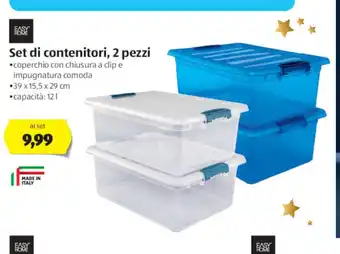 ALDI Set di contenitori, 2 pezzi offerta
