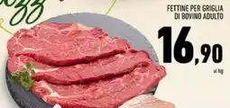 Conad Fettine per griglia di bovino adulto offerta