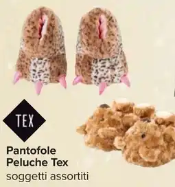 Carrefour Pantofole Peluche Tex offerta
