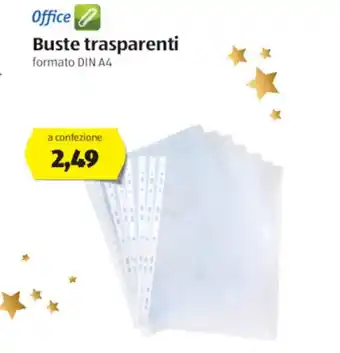 ALDI Office Buste transparenti offerta