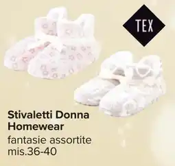 Carrefour Stivaletti Donna Homewear offerta