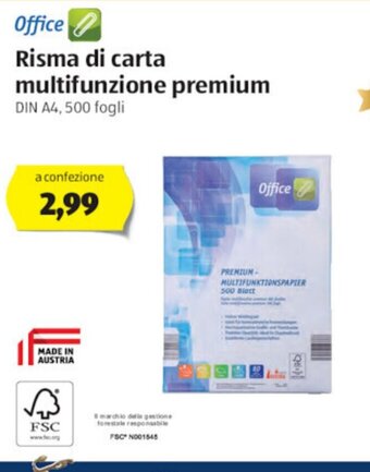 ALDI Risma di carta multifunzione premium offerta