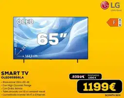 Euronics LG SMART TV OLED65B56LA offerta