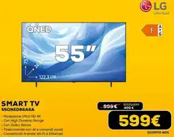 Euronics LG SMART TV 55QNED86A6A offerta
