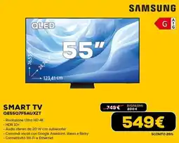 Euronics SAMSUNG SMART TV QE55Q7F5AUXZT offerta