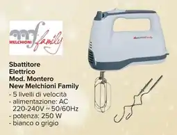 Carrefour Sbattitore Elettrico Mod. Montero New Melchioni Family offerta