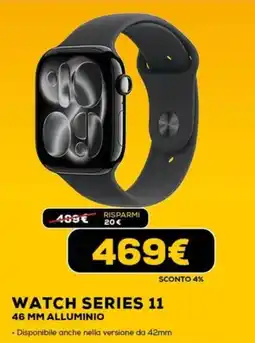 Euronics WATCH SERIES 11 46 MM ALLUMINIO offerta