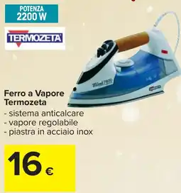 Carrefour Ferro a Vapore Termozeta offerta