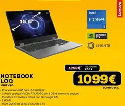 Euronics Lenovo NOTEBOOK LOQ 15IRX10 offerta