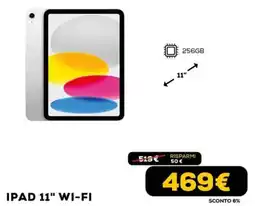 Euronics IPAD 11" WI-FI offerta