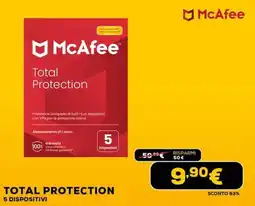 Euronics McAfee Total Protection offerta