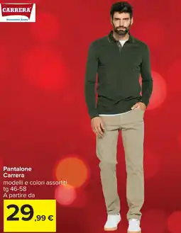 Carrefour Pantalone Carrera offerta