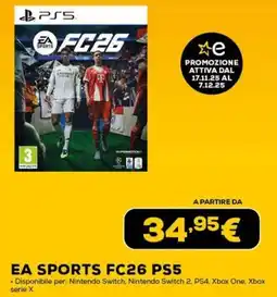 Euronics EA SPORTS FC26 PS5 offerta