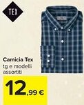 Carrefour Camicia Tex offerta