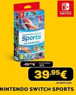 Euronics Nintendo switch sports offerta