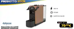 Euronics Didiesse macchina da caffé espresso darkside offerta