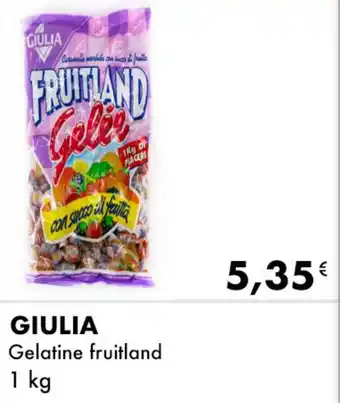 Iper Tosano GIULIA Gelatine fruitland offerta