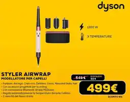 Euronics Dyson styler airwrap modellatore per capelli offerta