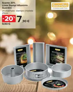 Carrefour Sconto 20% Linea Stampi Alluminio Guardini offerta