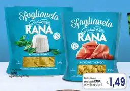 Famila Pesto fresco senz'aglio RANA offerta