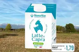 Famila Latte di capra intero bio offerta