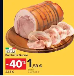 Carrefour Porchetta Ducale offerta