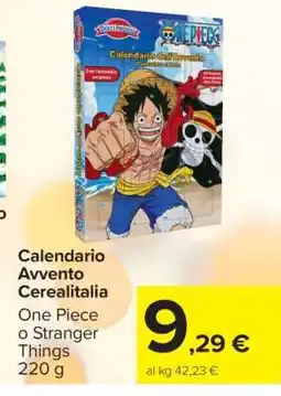 Carrefour Calendario Avvento Cerealitalia offerta