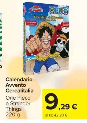 Carrefour Calendario Avvento Cerealitalia offerta
