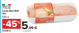 Carrefour Linea Bon Roll Aia offerta