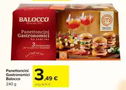 Carrefour Panettoncini Gastronomici Balocco offerta