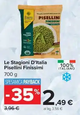 Carrefour Le Stagioni D’Italia Pisellini Finissimi offerta