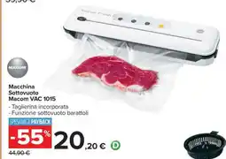 Carrefour Macchina Sottovuoto Macom VAC 1015 offerta