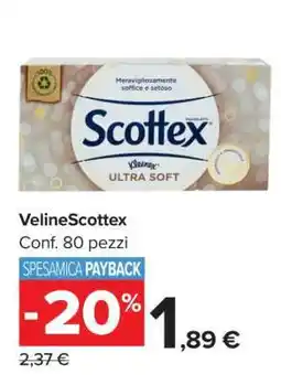 Carrefour Veline Scottex offerta