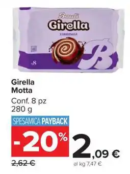 Carrefour Girella Motta offerta