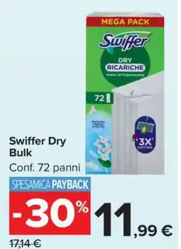Carrefour Swiffer Dry Bulk offerta