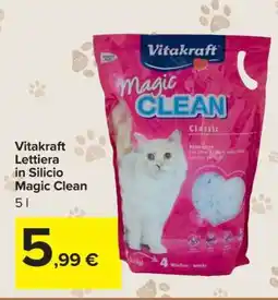Carrefour Vitakraft Lettiera in Silicio Magic Clean offerta