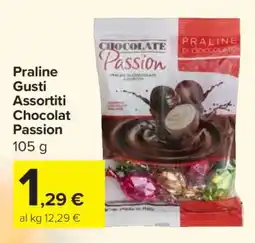 Carrefour Praline Gusti Assortiti Chocolat Passion offerta