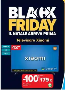 Carrefour Televisore Xiaomi offerta