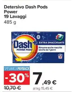 Carrefour Detersivo Dash Pods Power 19 Lavaggi offerta