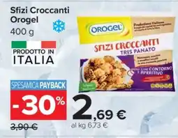 Carrefour Sfizi Croccanti Orogel offerta