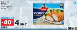 Carrefour Croccole Findus offerta