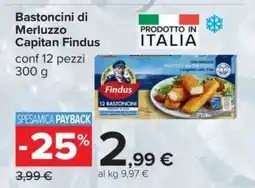 Carrefour Bastoncini di Merluzzo Capitan Findus offerta