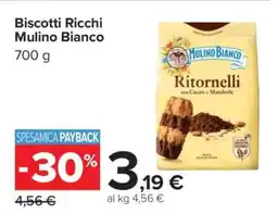 Carrefour Biscotti ricchi MULINO BIANCO offerta