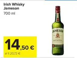 Carrefour Irish Whisky Jameson offerta