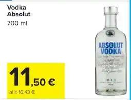Carrefour Vodka Absolut offerta